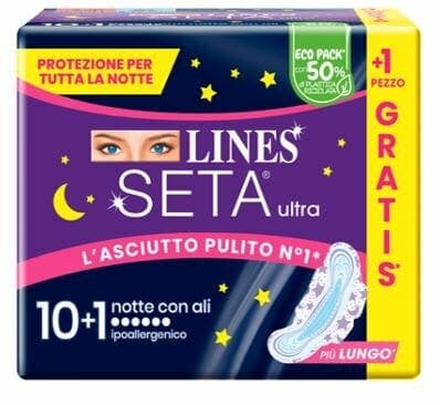 Lines Seta Ultra Nacht – 11 assorbenti notturni