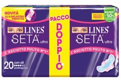 Lines Seta Ultra Slip – 20 pezzi
