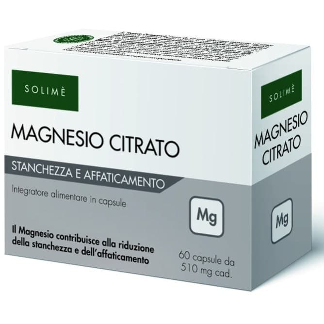 Magnesio Citrato Bibasico – 60 Kapseln