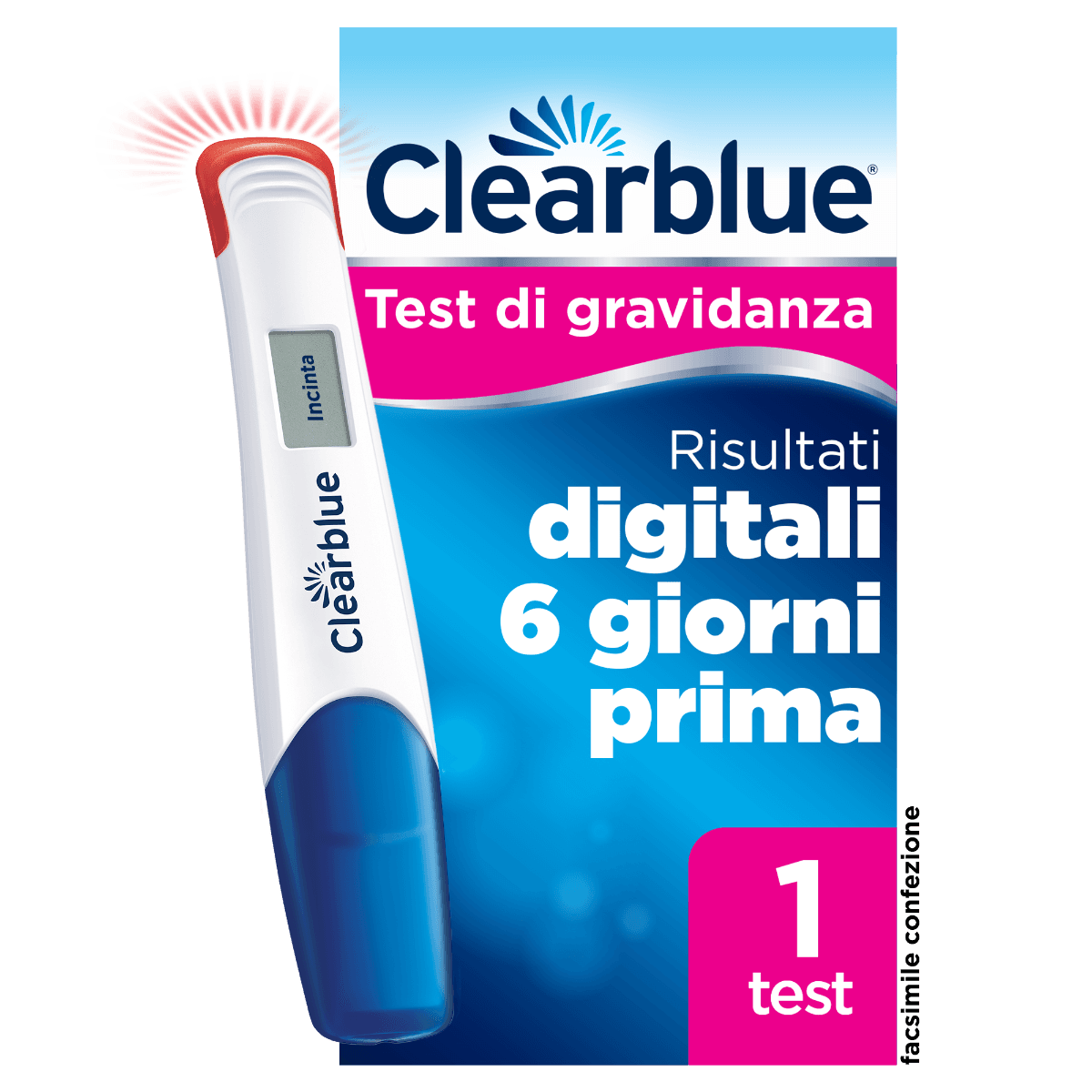 Clearblue Gravidanza Precoce Digitale – 1 Test