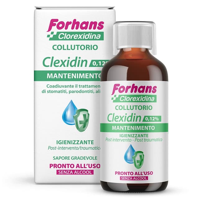 Forhans Clexidin – Dentifricio 0,12% senza alcol