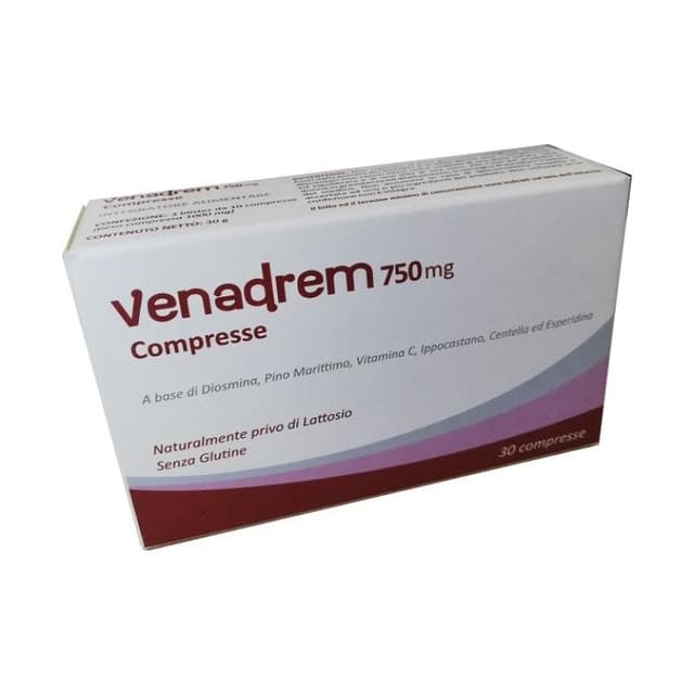 Venadrem Diosmina + Vitamina C – 30 compresse