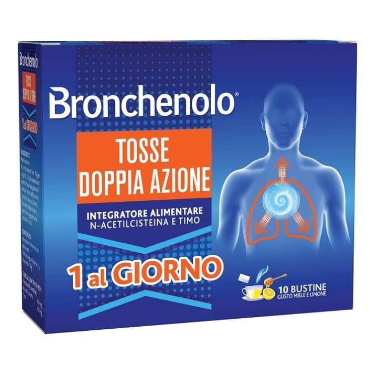 Bronchenolo Tosse Doppia Azione – 12 bustine