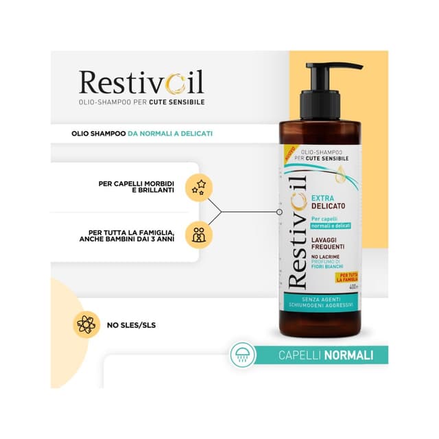 Restivoil Extra Delicato Shampoo – 250 ml