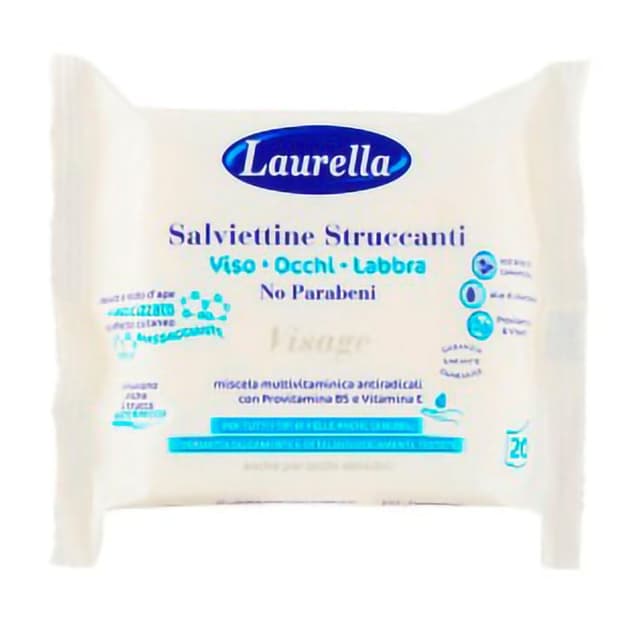 Laurella Visage – Salviette struccanti 20 pezzi