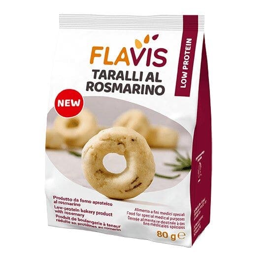 Flavis Taralli Rosmarino Inulina – 80 g