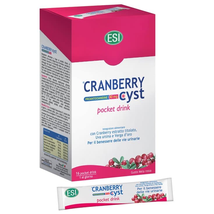 Cranberry Cyst Pock Drink – 16 bustine
