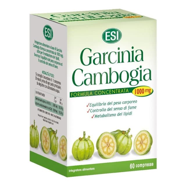 Garcinia Cambogia 1000 mg ESI – 60 compresse