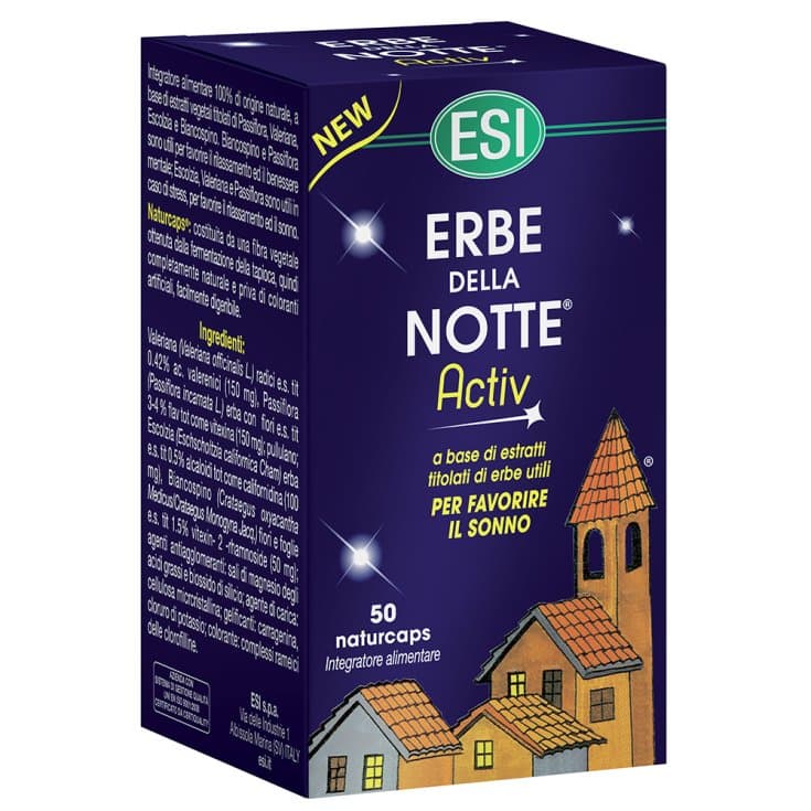 Erbe della Notte Activ – 50 capsule