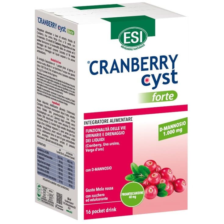 ESI Cranberry Cyst Forte – 16 Beutel