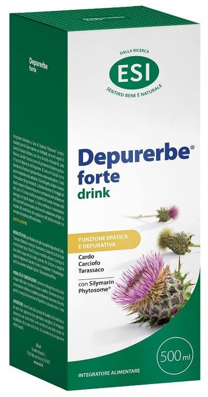 Depurerbe Forte Drink Carciofo + Inulina – 500 ml