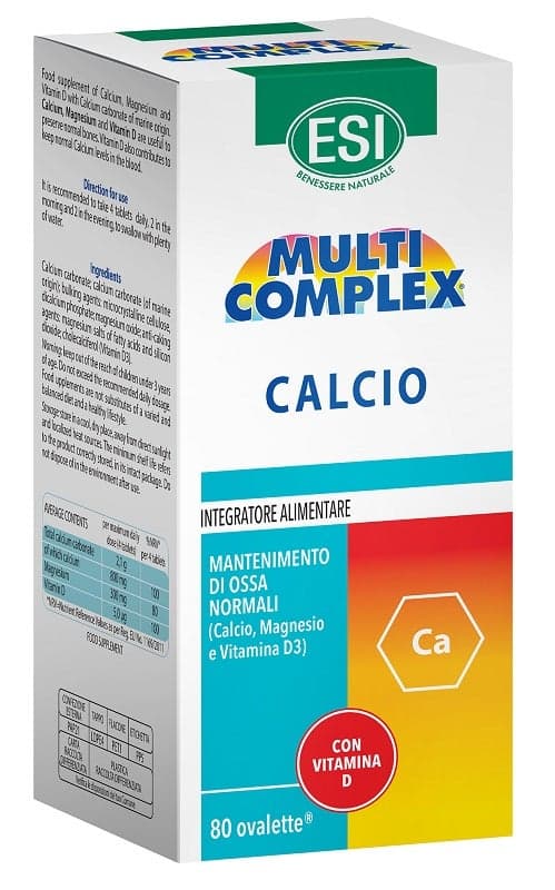 ESI Multicomplex Calcio – 80 compresse
