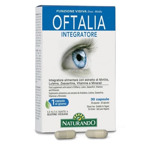 Oftalia – 30 capsule, integratore per la vista
