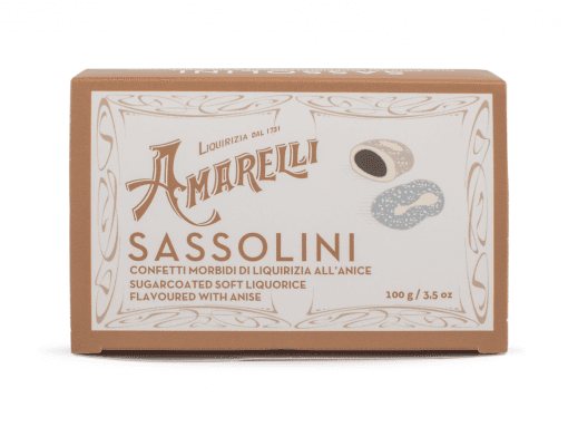 Amarelli Liquirizia Sassolin – 100 g Beutel
