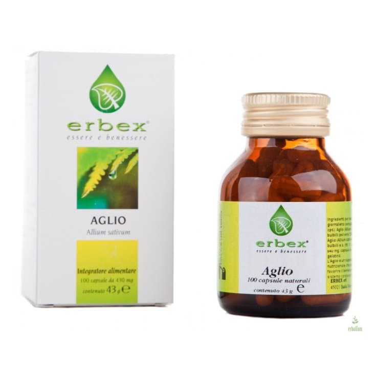 Aglio Erbex – 100 capsule da 430 mg