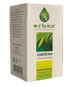 Gimnema Erbex – 100 capsule da 430 mg