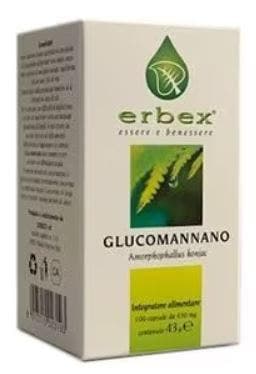 Glucomannano Erbex – 100 capsule da 430mg