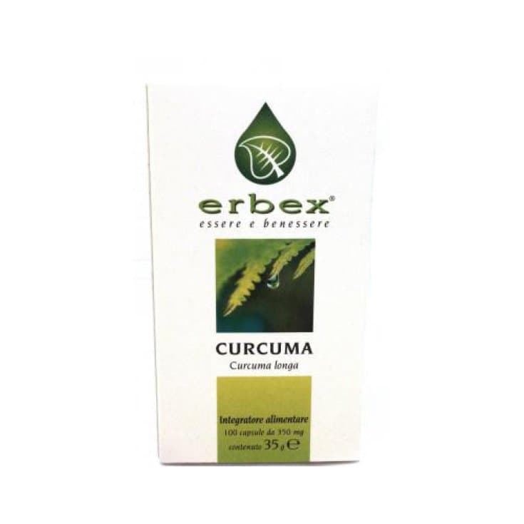 Curcuma Erbex – 100 Kapseln à 350 mg