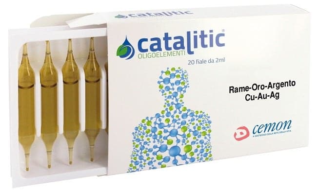 Catalitic Rame/Oro/Argento – 20 fiale