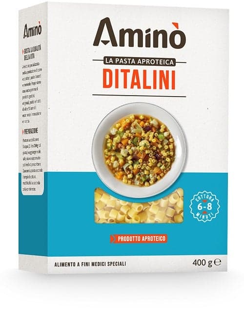 Amino Ditalini – Eiweißpasta 400 g