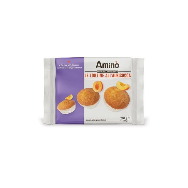 Amino' Le Tortine Albicocca – 4 pezzi