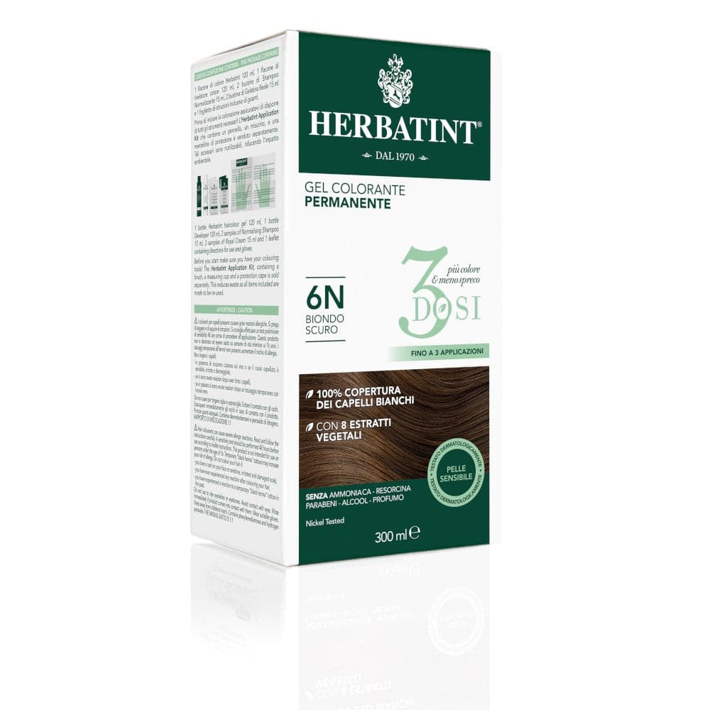 Herbatint 3DOSI 6N – 300 ml Haarfarbe
