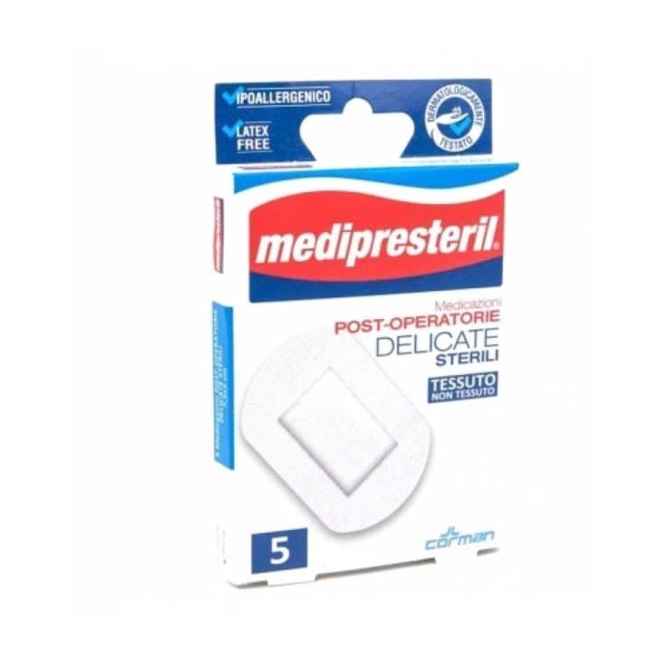 Medipresteril P/OP Delicate – Compresse 8 x 10 cm, 5 pz
