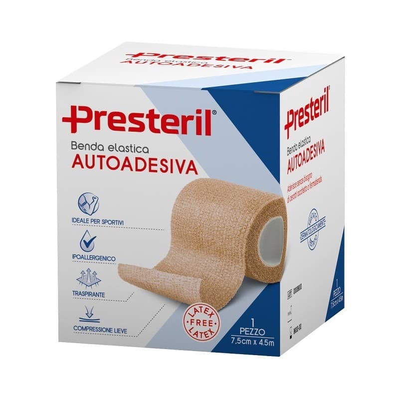 Presteril Benda elastica 7,5 cm × 450 cm