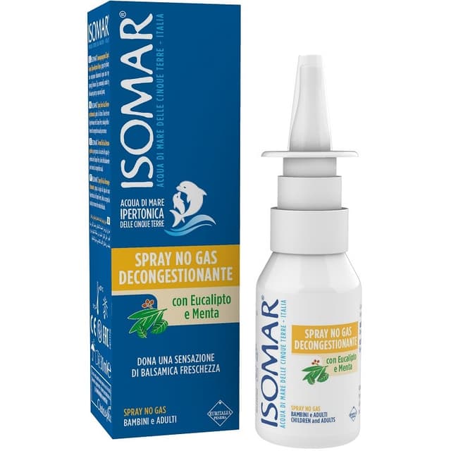 ISOMAR Spray decongestionante – 30 ml, senza gas