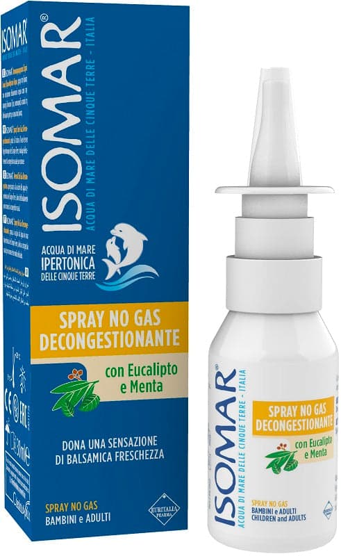 ISOMAR Spray decongestionante – 30 ml, senza gas