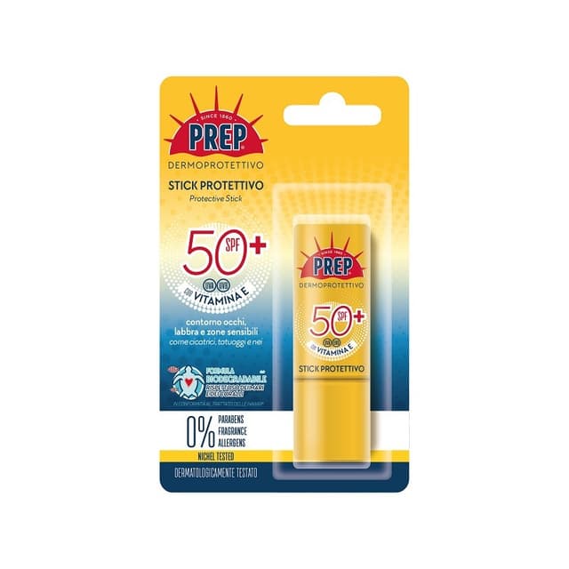 PREP Stick Dermoprotezione SPF 50+ – Labbra e Pelle