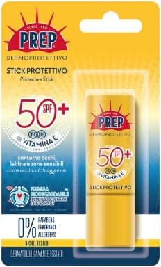 PREP Stick Dermoprotezione SPF 50+ – Labbra e Pelle
