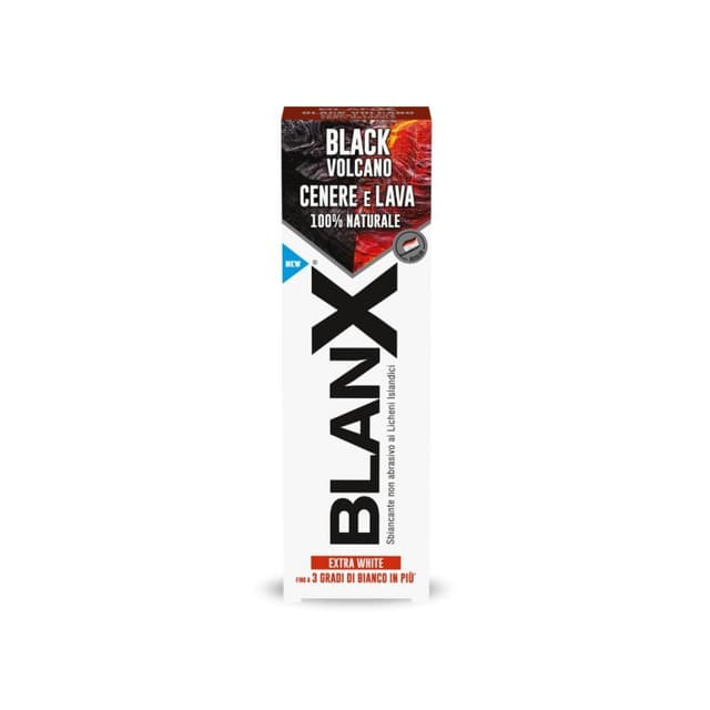 BlanX Black Volcano Dentifricio – 75 ml Crema Sbiancante