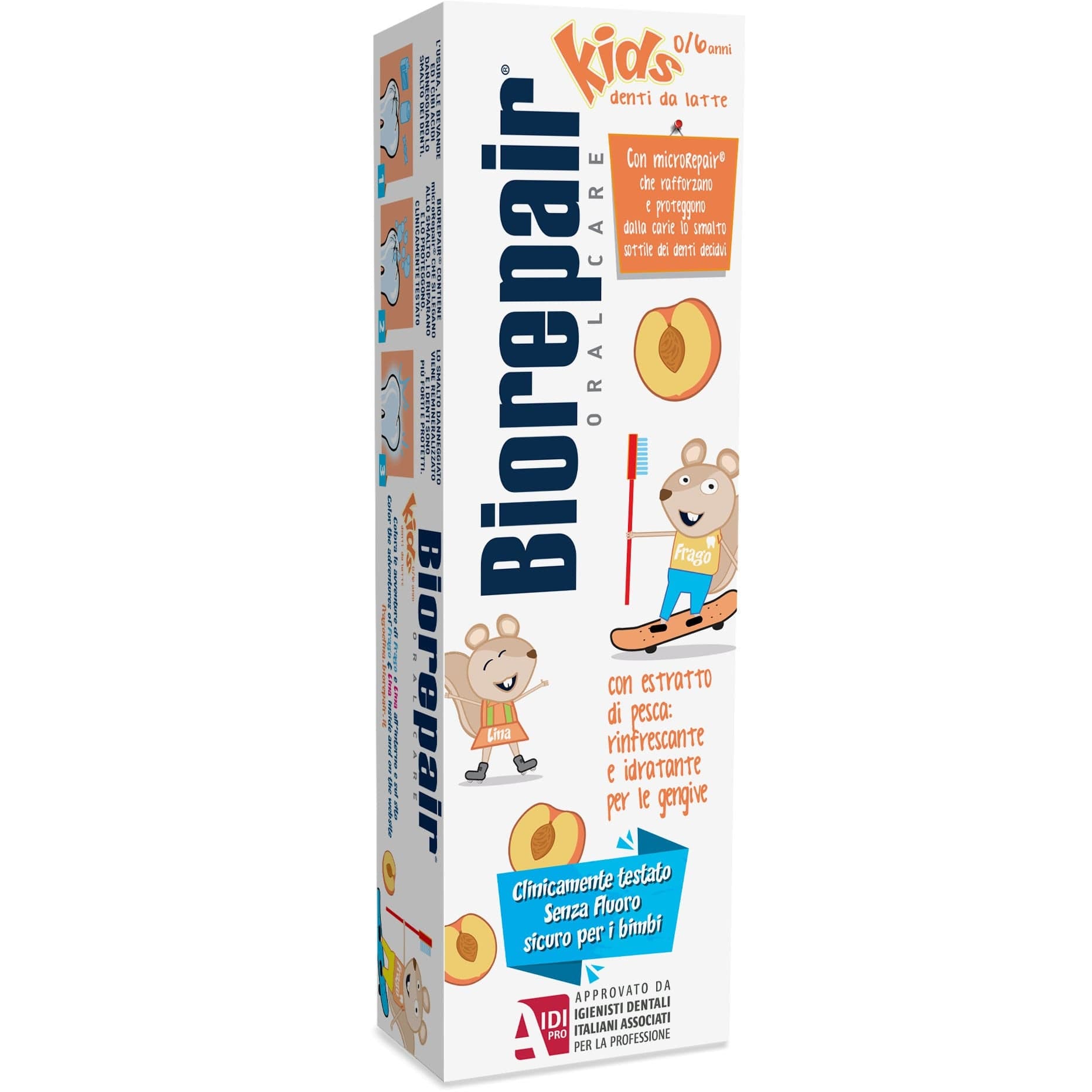 BIOREPAIR KIDS Zahnpasta Pfirsich – 50 ml