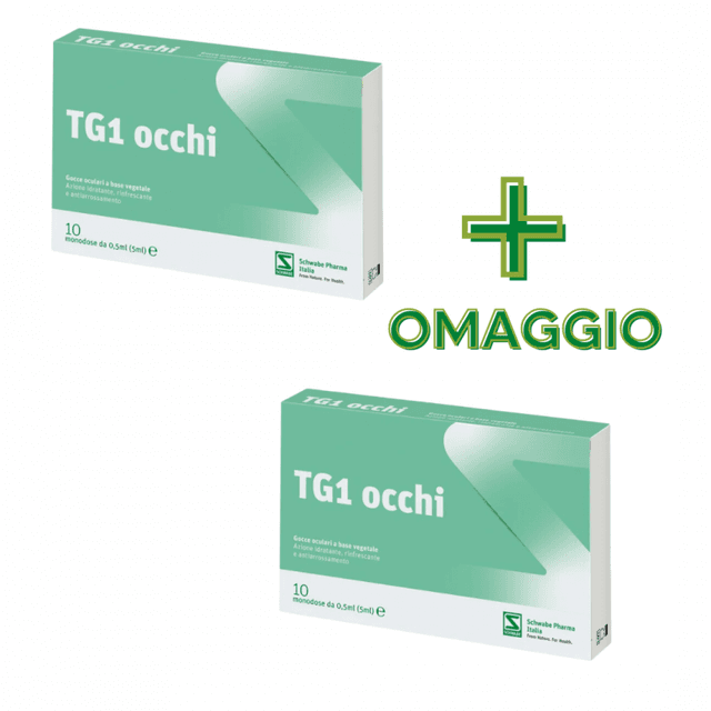 TG1 OCCHI – Collirio, 10 Fiale da 0,5 ml