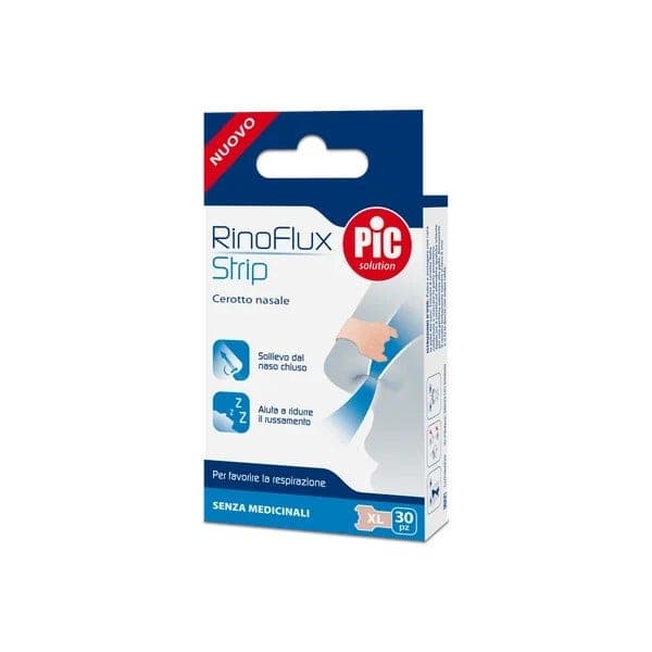 Rinoflux – Cerotti Nasali XL, 30 Pezzi