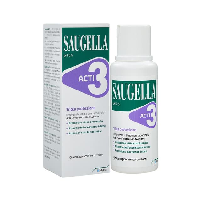 Saugella Acti3 – 250 ml detergente intimo