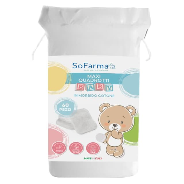 Quadrotti Bambini – 60 salviette