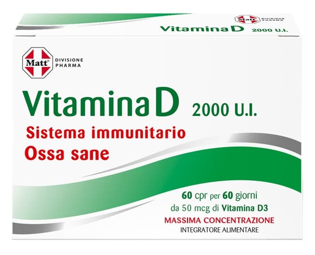 Matt Pharma Vitamin D – 60 compresse