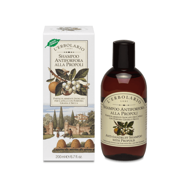 Erbolario Shampoo Antiseborrea – Propolis 200 ml