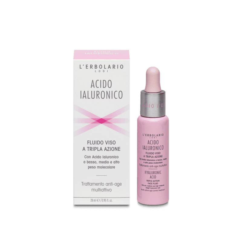 Erbolario Fluid Hyaluronsäure Triple Action – 30 ml