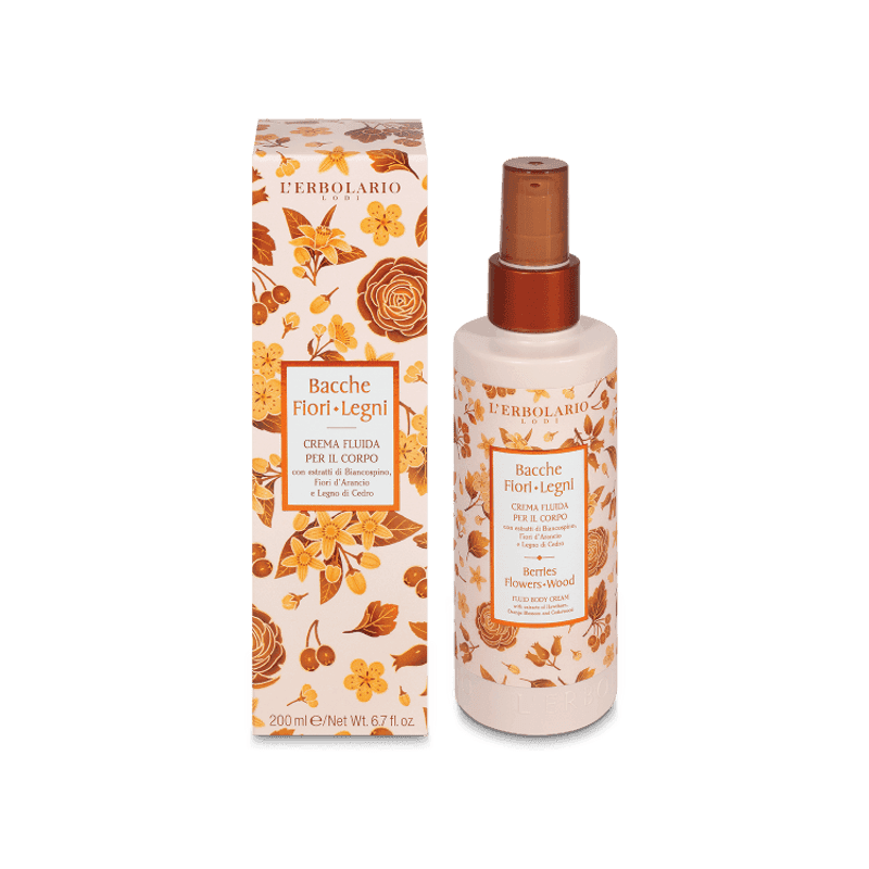 Bacche Fiori Legni Crema Fluida – Crema Corpo