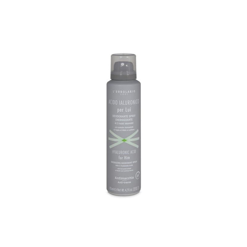 Deodorante Spray all'Acido Ialuronico Energia