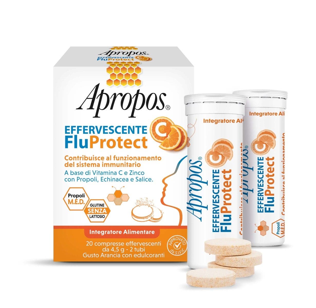 Apropos Fluprotect Brausetabletten – 20 Stück