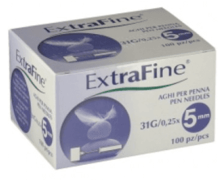 Extrafine Pennadeln G31 5mm – 100 Stück