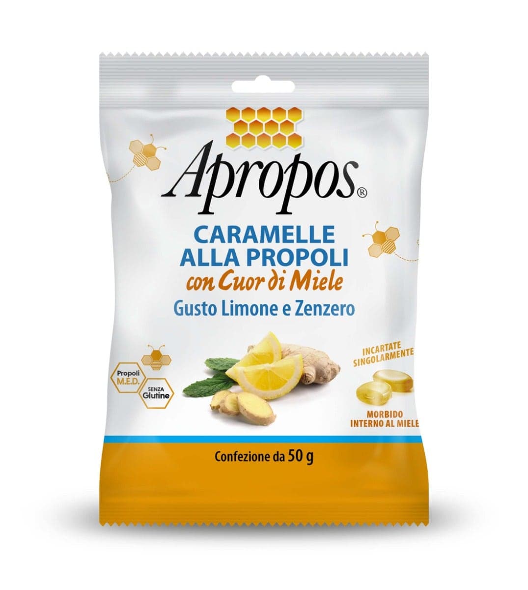 Apropos Caramelle Dure – Limone/Zenzero
