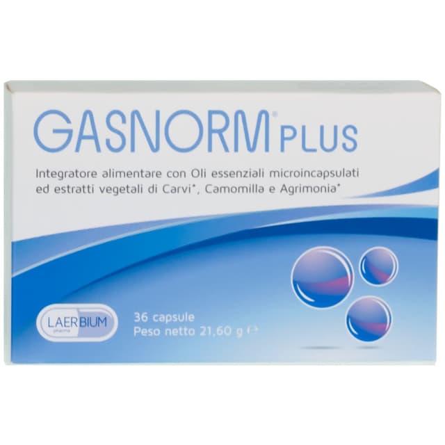 Gasnorm Plus Finocchio – 36 capsule, 23,4g