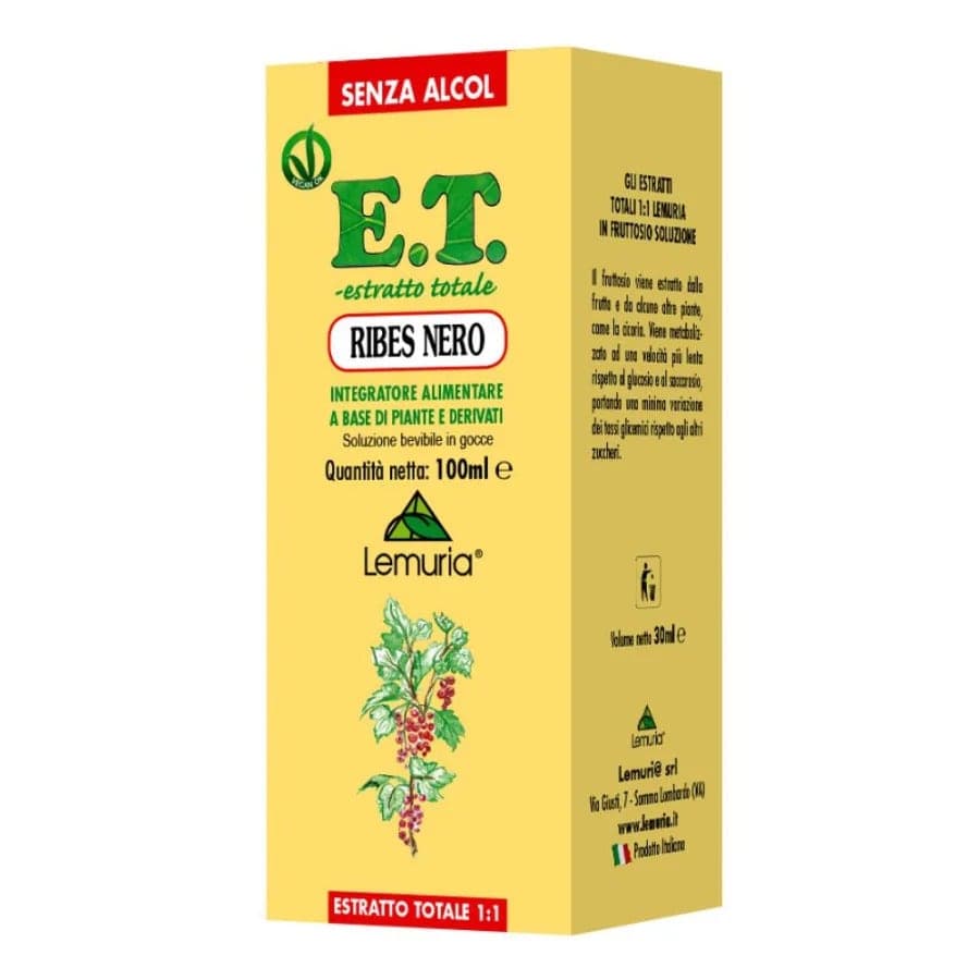Ribes Nero Estratto – 100 ml Lemuria