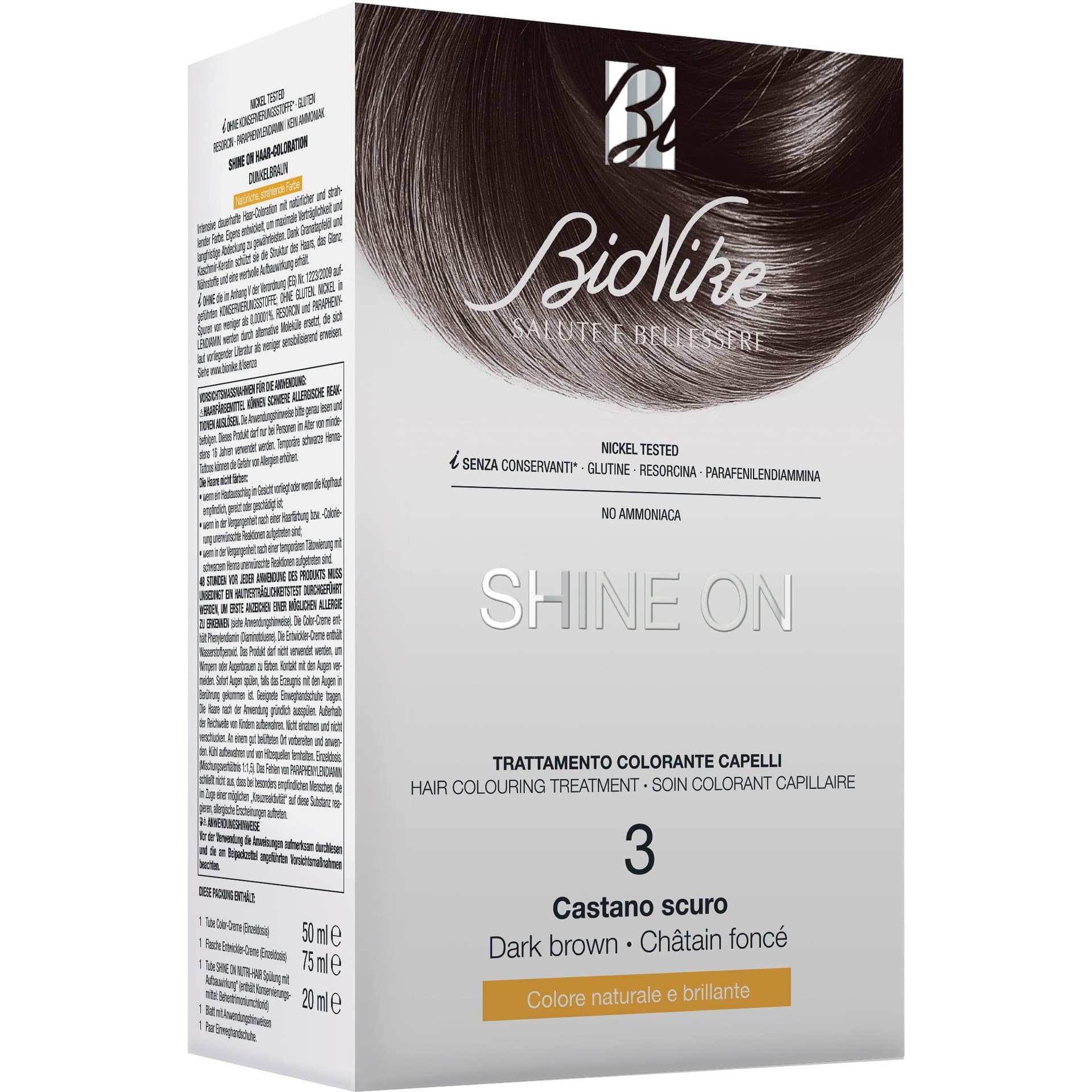 Shine On Castano Marrone Scuro – Crema Colorante