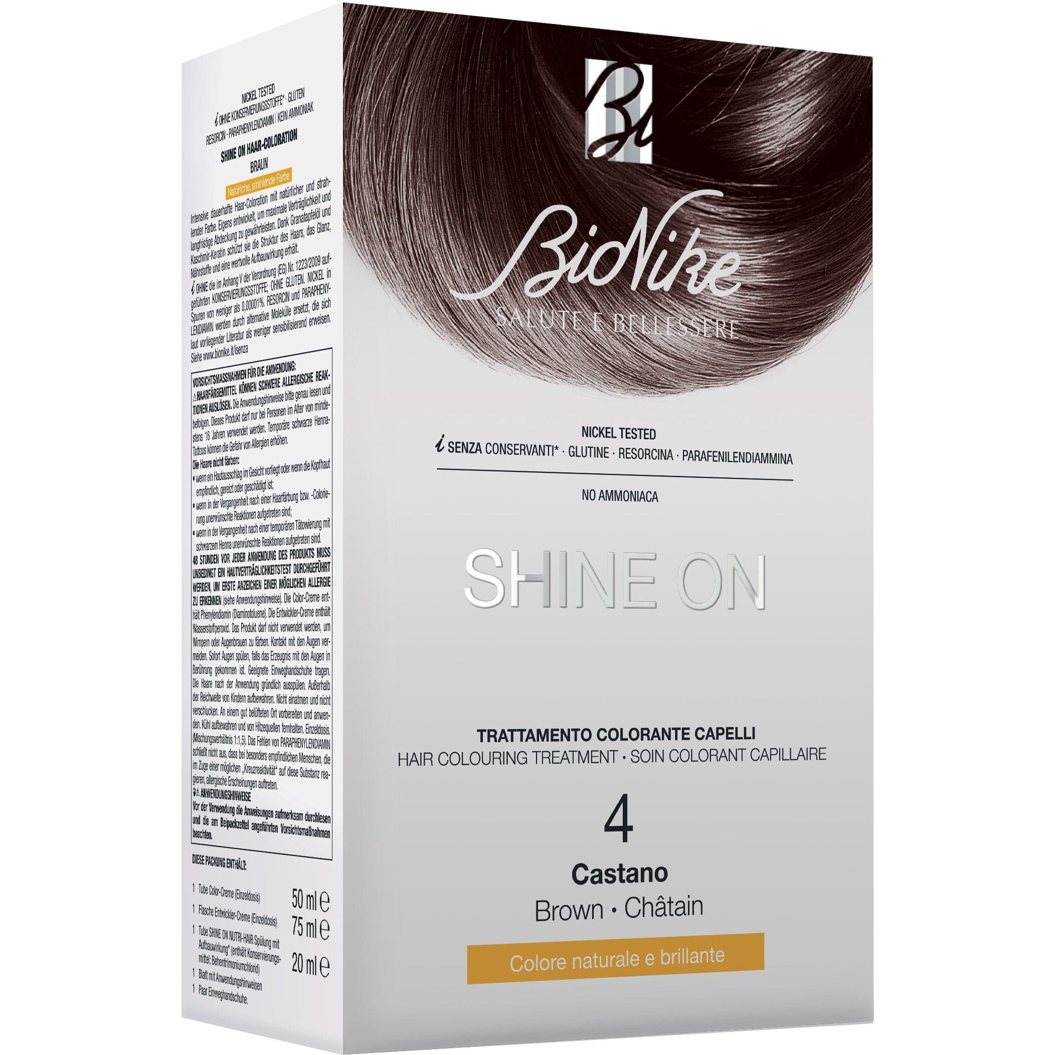 Shine On Haarfarbe Kastanienbraun – Farbcreme